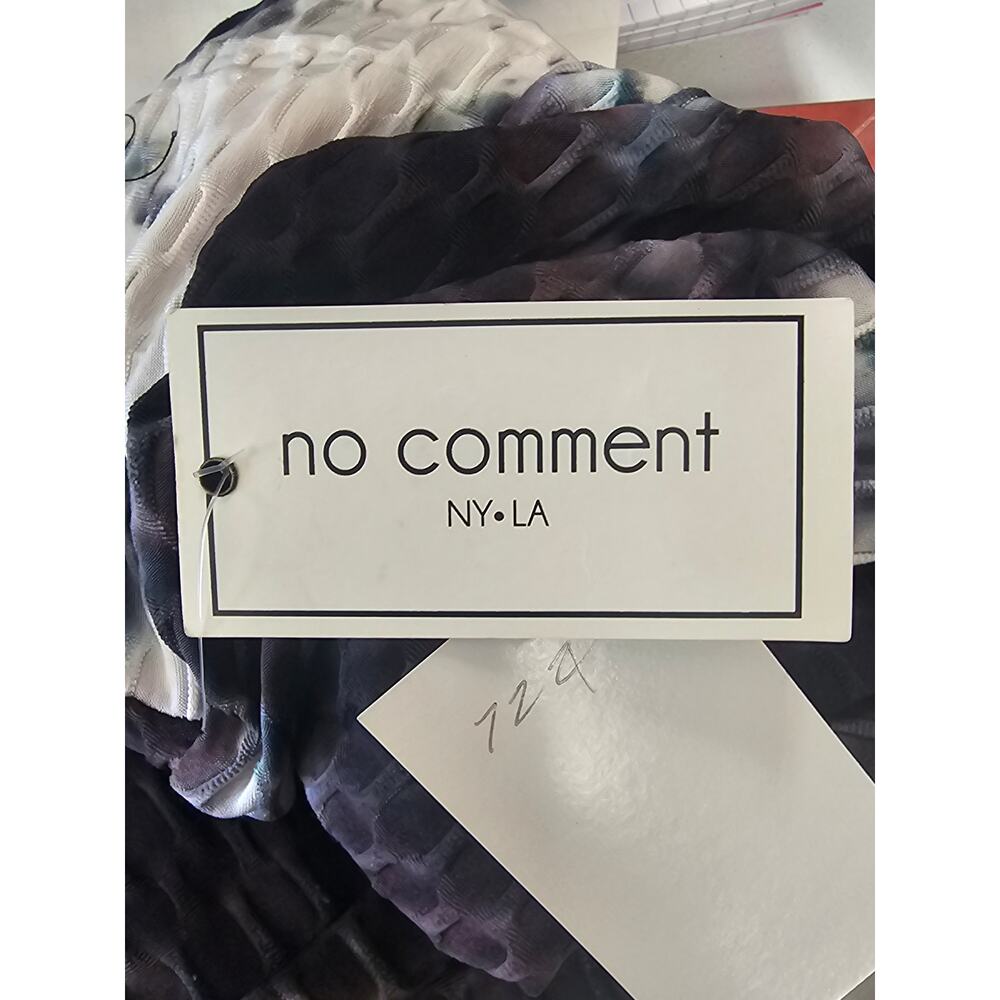 NWT No Comment Crossover V High Waist Honeycomb Scrunch-butt Leggings size M - Picture 9 of 9